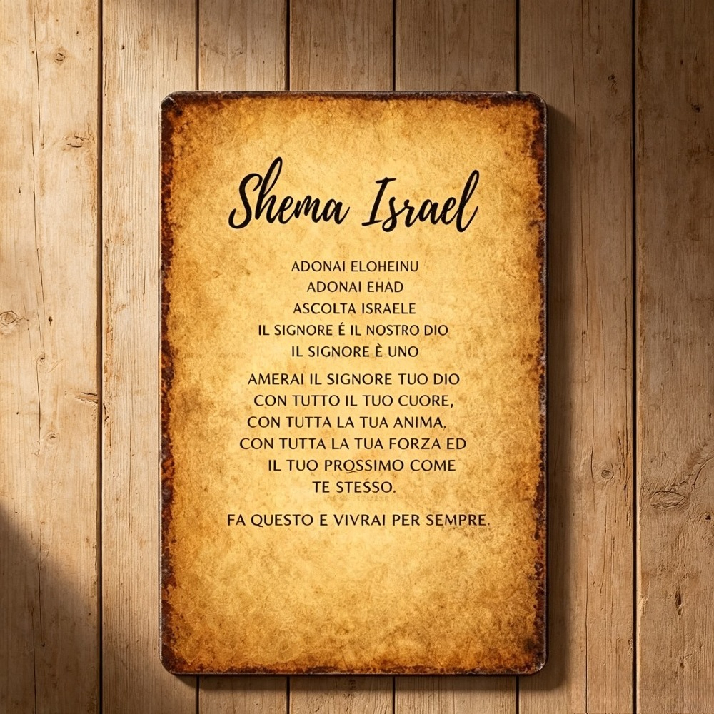 Art & Craft Teacher Vacancy - CIFBUY Vintage Hebrew Scripture Aluminum Wall