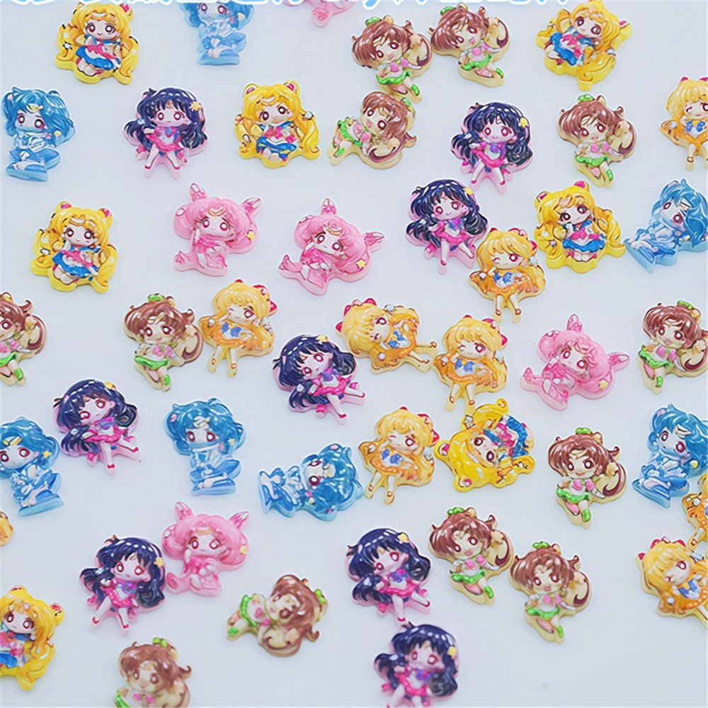 Art Craft Japan - 20Pcs Resin Mini Sailor Moon Usagi