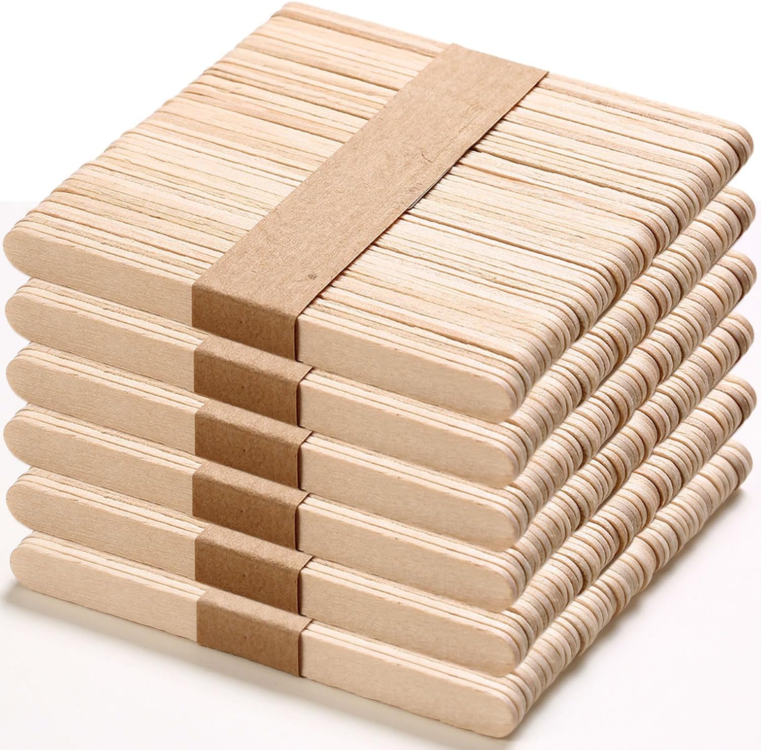 Art Craft With Ice Cream Stick - Ice Cream Popsicle Sticks 50pcs Natural
