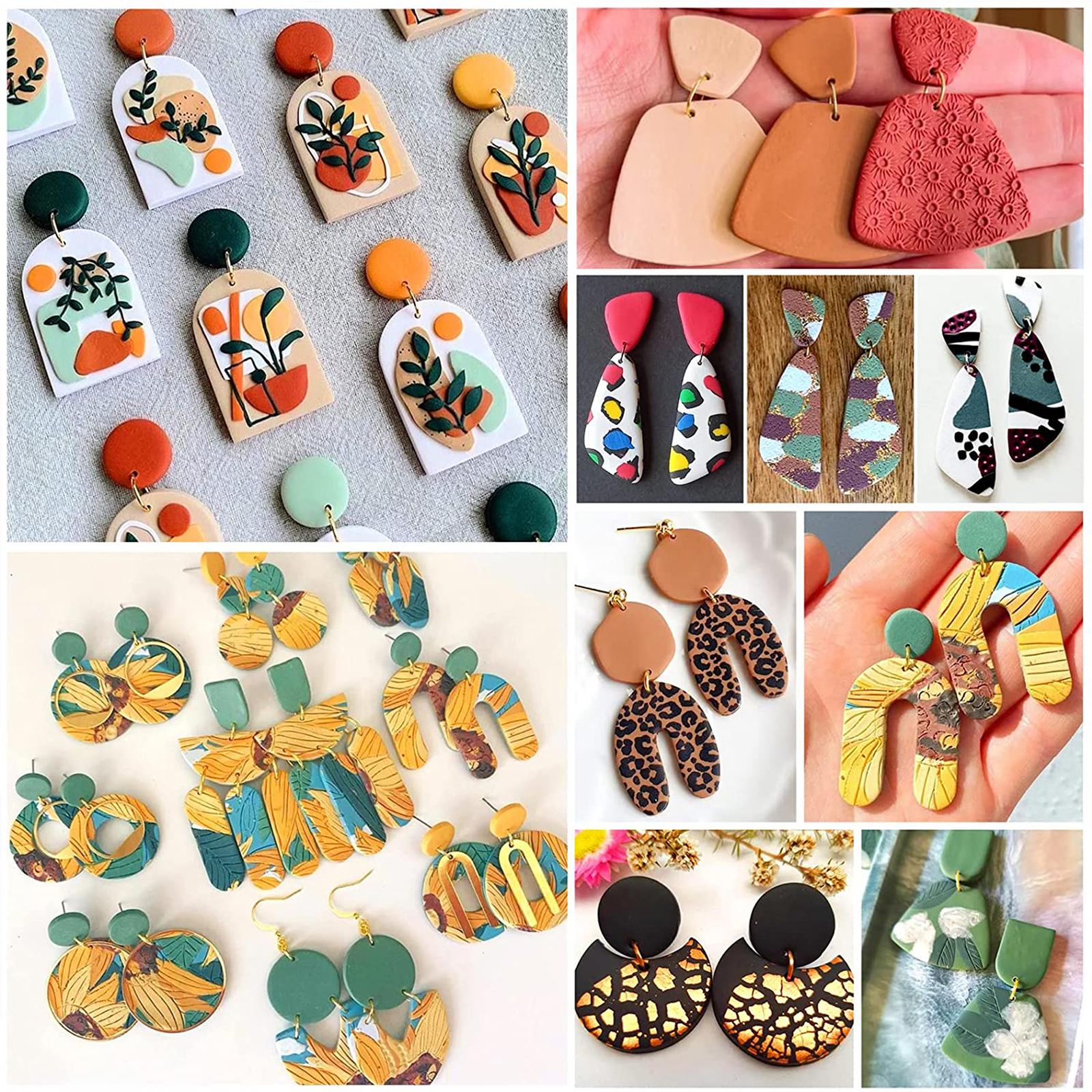 Craft And Art Difference - 24Pcs Plastic Polymer , Different Shapes,