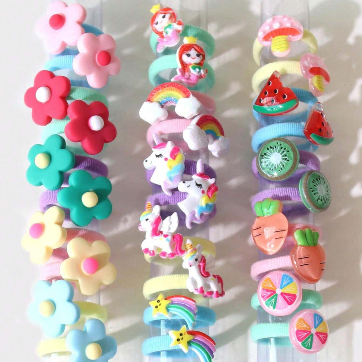 Art And Craft Hair - 30pcs Flower Headband Cute Cartoon Small