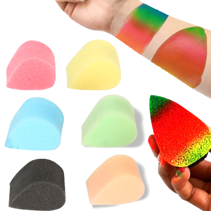 Art Craft For Toddlers - 10PCS Petal Shape Face Paint Sponges