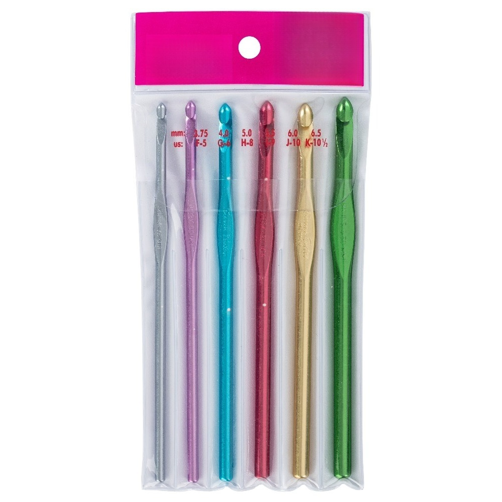 Crochet Hook Set - NEW Arrival,SWEETY-Professional Aluminum Crochet Hooks Set