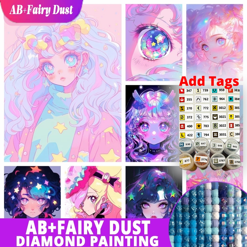 Art Craft Japan - AB Fairy Dust Cartoon Neon Light