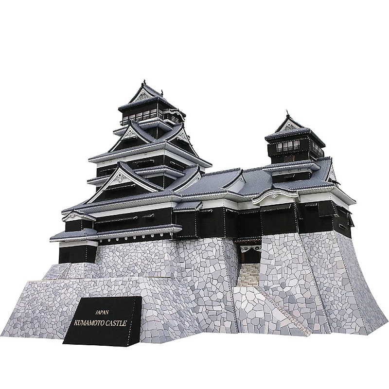 Art Craft Japan - Japan Kumamoto Castle Mini 3D Paper