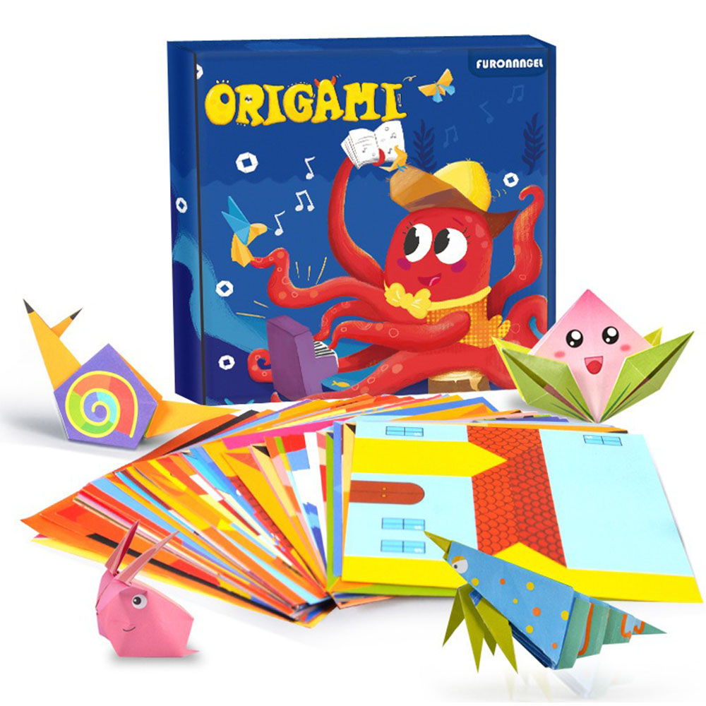 Art Craft For Toddlers - Origami Kit 30/108 Sheets Origami Paper