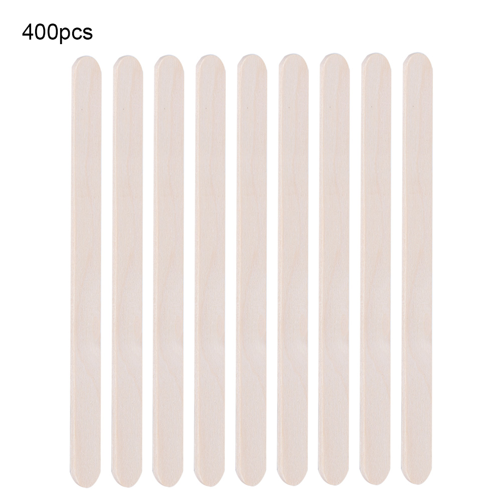 Art Craft With Ice Cream Stick - 400PCS Wooden Ice Cream Sticks Craft