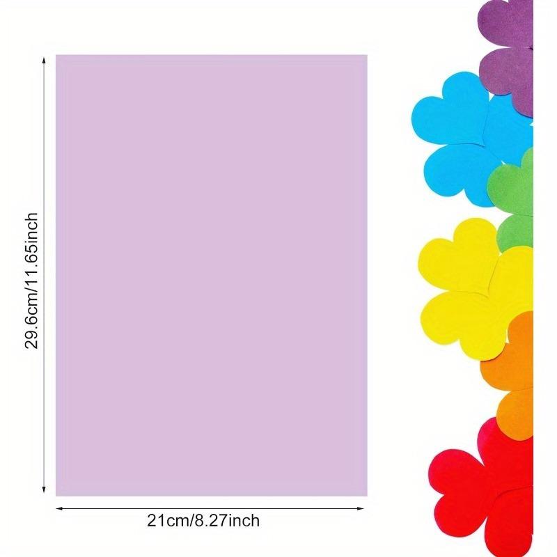 Craft And Art Difference - 100Sheets A4 Colored Cardstock Different Colors