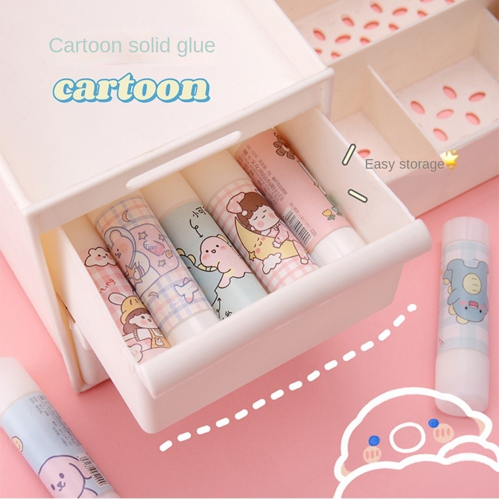 Art Craft For Toddlers - Practical Cartoon Solid Glue Stick Solid