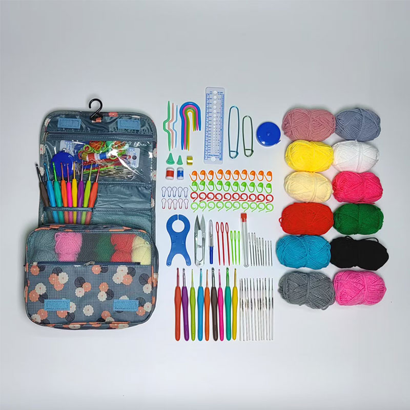 Crochet Hook Set - 119pcs Crochet Kit Complete Knitting Kit