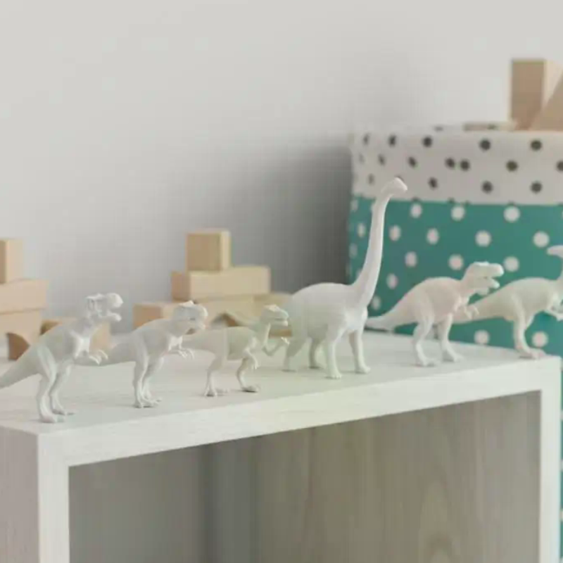 Art Craft Dinosaur - Dinosaur White Embryo Toy Set 1