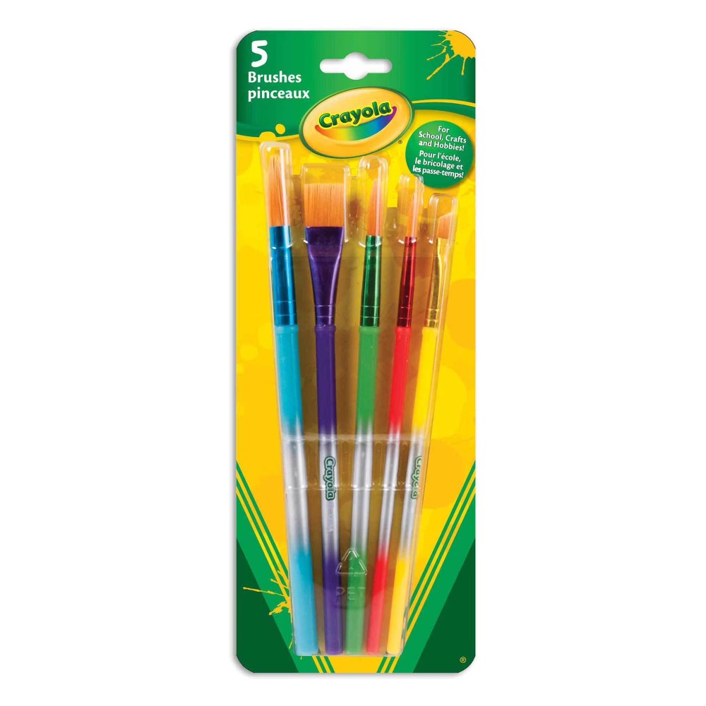 Craft And Art Difference - Professional Kids Paint Brush Set of