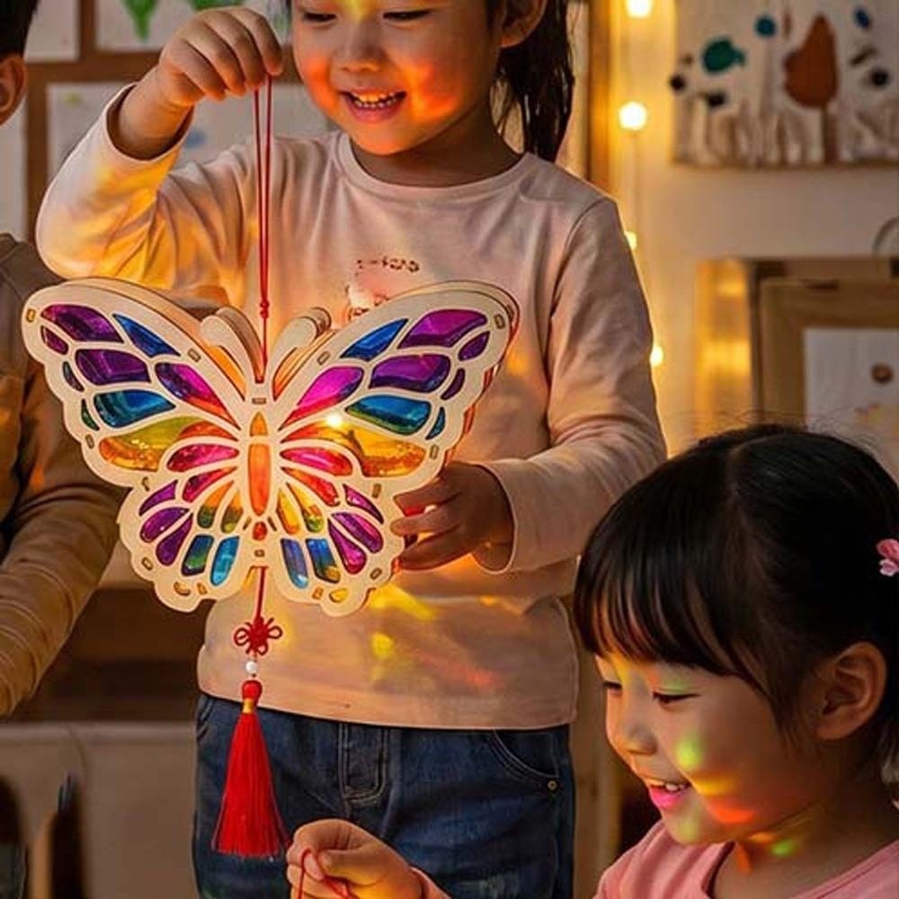 LED Luminous Wooden Lantern Ha - Art Craft Event review and price