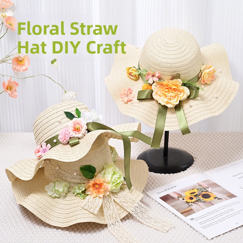 Handmade Floral Hat DIY Materi - Art Craft Event review and price
