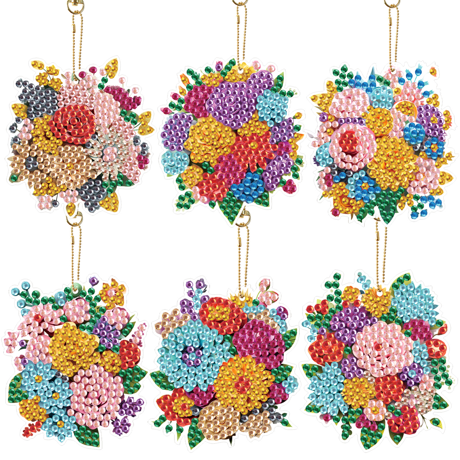 6PCS Diamond Art Painting Keyc - Art Craft Handmade review and price