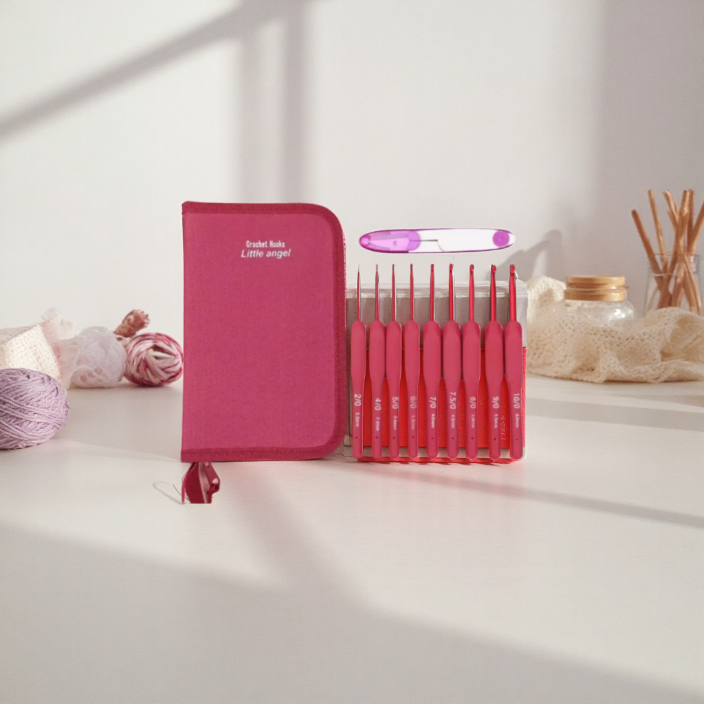 Soft Handle Crochet Hook Knitt - Crochet Hook Set review and price