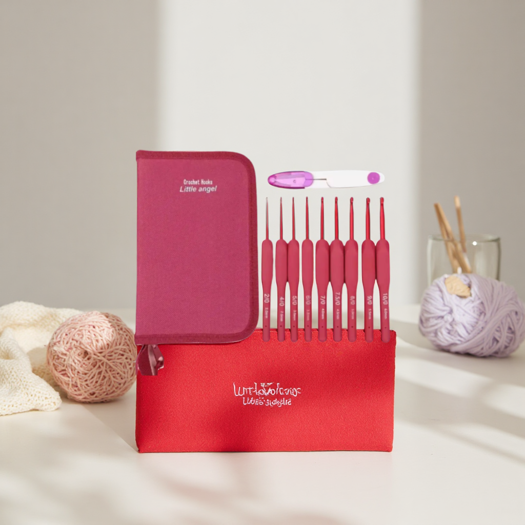 Soft Handle Crochet Hook Knitt - Crochet Hook Set review and price