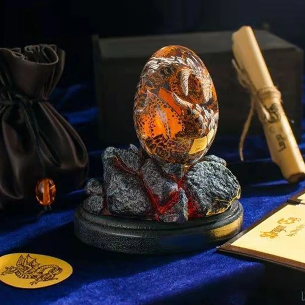 Lava Dragon Egg Statue With St - Art Craft Easter review and price