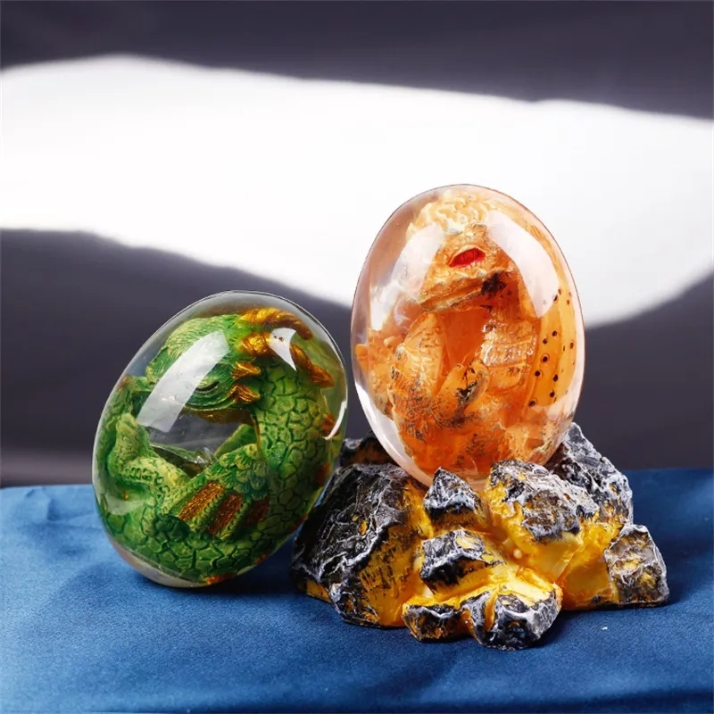 Lava Dragon Egg Statue With St - Art Craft Easter review and price