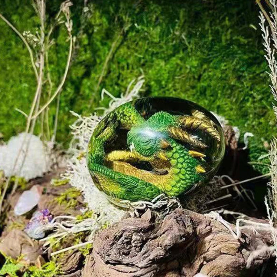 Lava Dragon Egg Statue With St - Art Craft Easter review and price