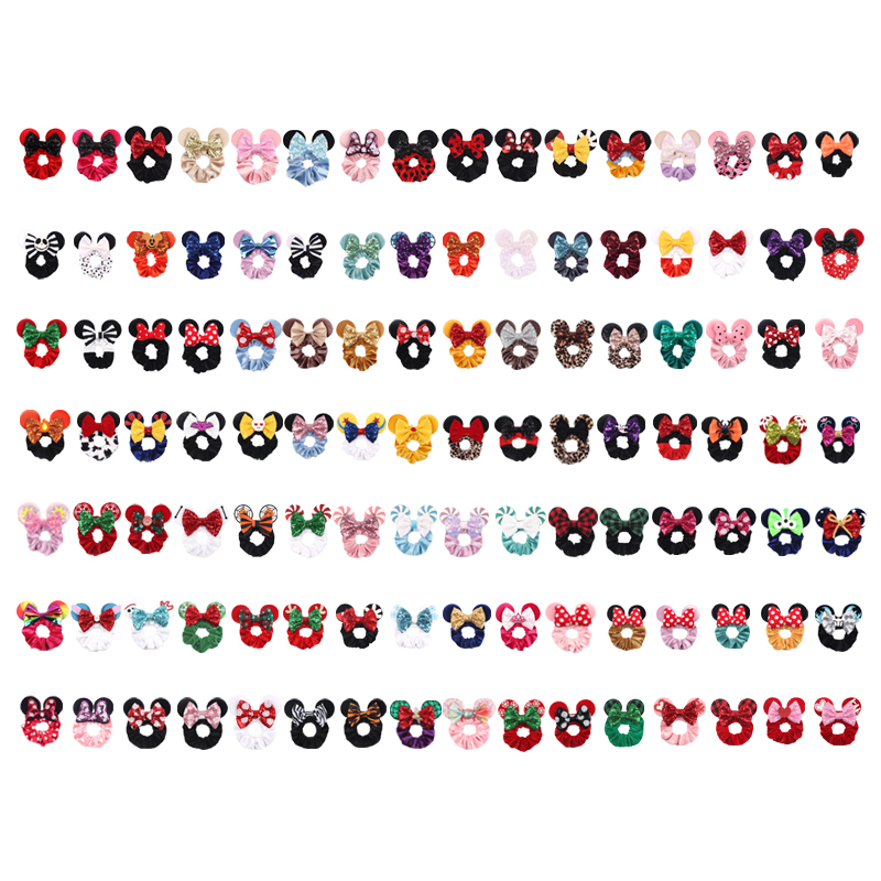 1pc Mouse Ears Hair Scrunchies - Art And Craft Hair review and price