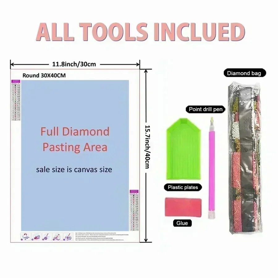 5D DIY Full Round Drill Diamon - Art Craft Japan review and price