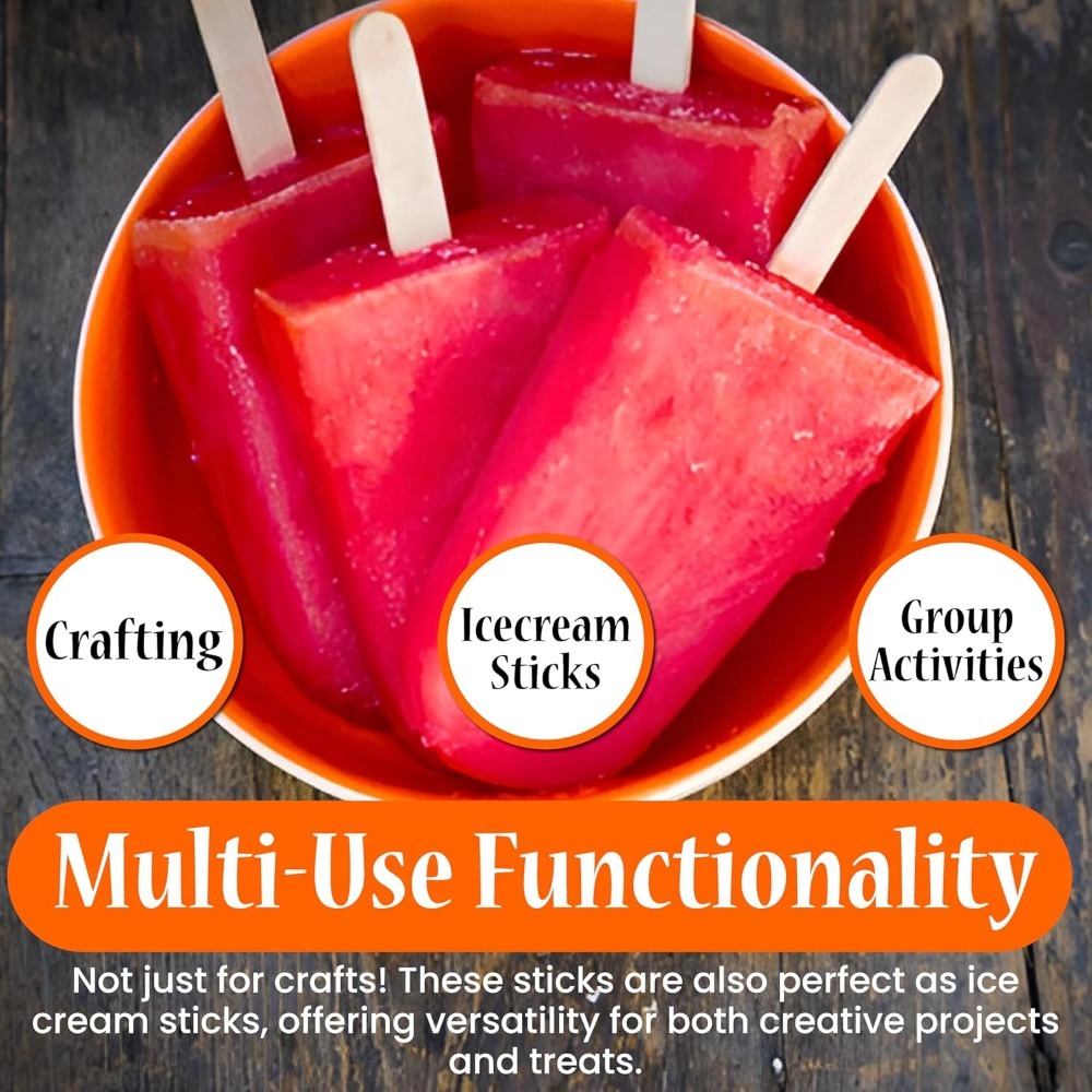 Ice Cream Popsicle Sticks 50pc - Art Craft With Ice Cream Stick review and price