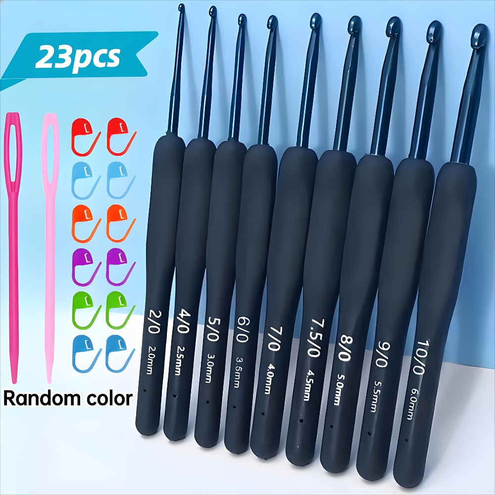 23Pcs Professional Crochet Hoo - Crochet Hook Set review and price