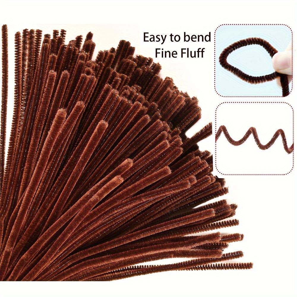 100 Pcs Coffee Pipe Cleaners,P - Art Craft For Toddlers review and price