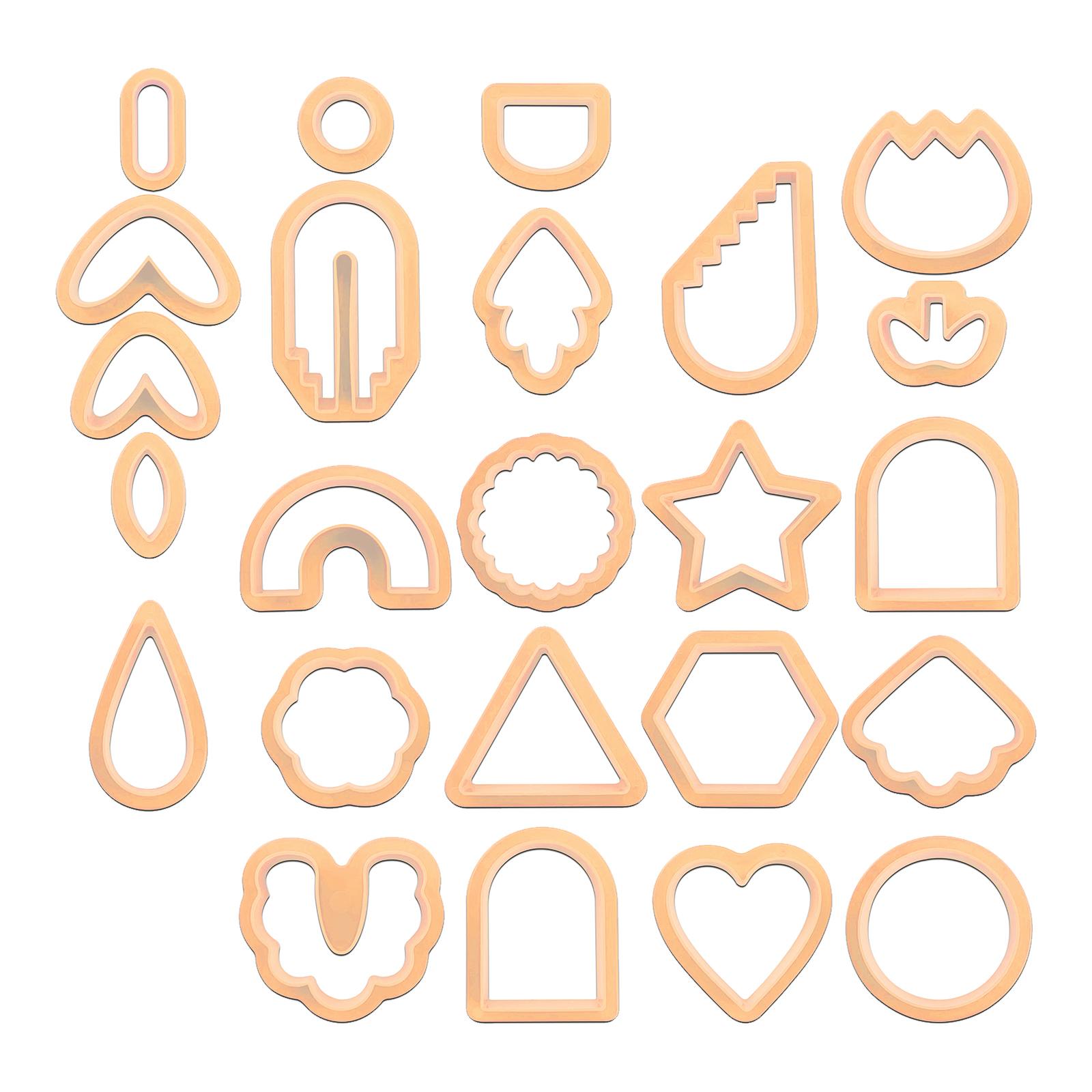 24Pcs Plastic Polymer , Differ - Craft And Art Difference review and price