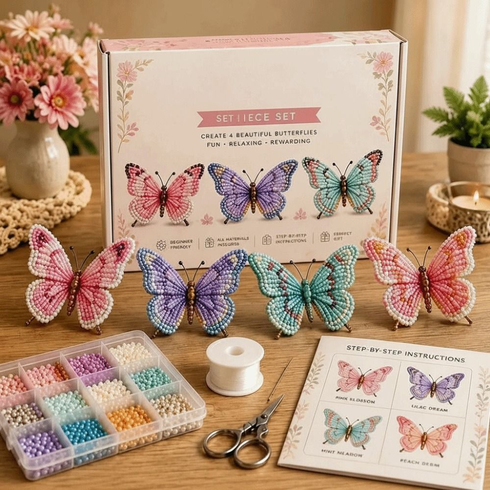 Tiny Beads 3D Beaded Animal Ki - Art Craft Handmade review and price