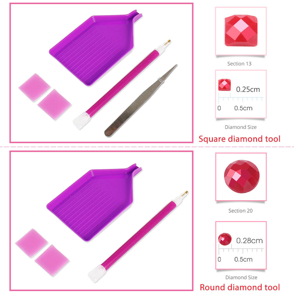 Full Square Round Diamond Mosa - Art Craft Dinosaur review and price