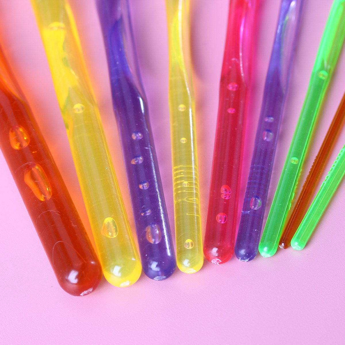 9Pcs Colorful Crochet Hooks Pl - Crochet Hook Set review and price