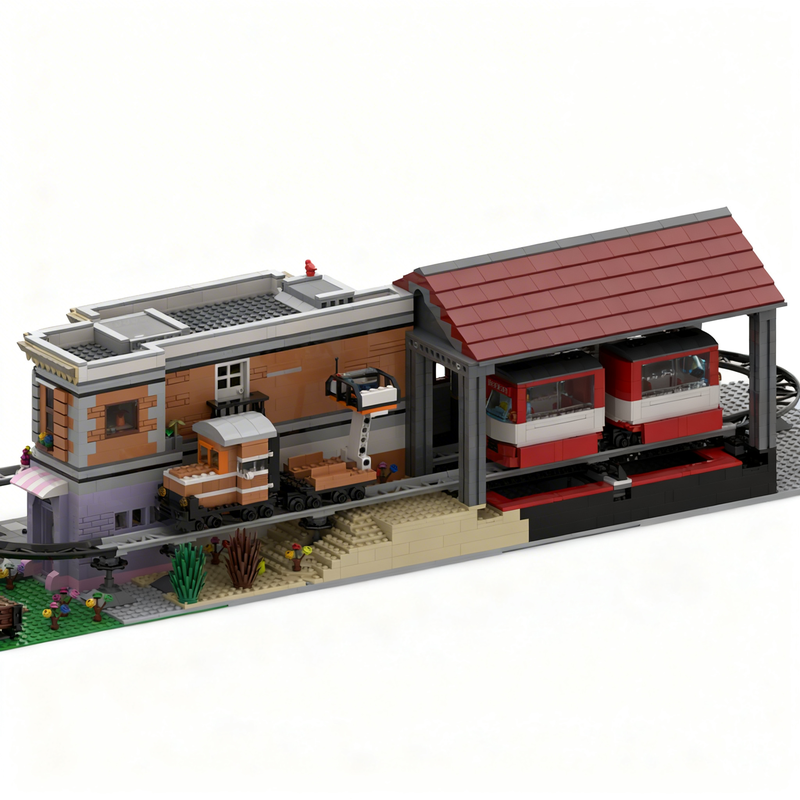 3506pcs MOC Brickpark Station  - Art Craft Christmas Ideas review and price