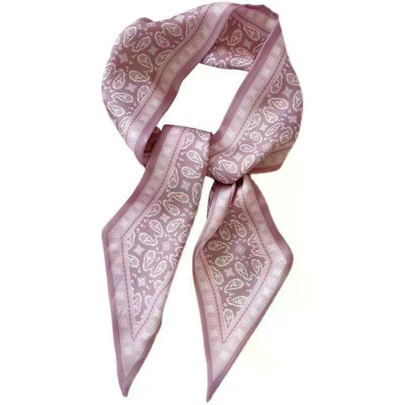 Cashew Flower Silk Scarf Doubl - Art And Craft Hair review and price