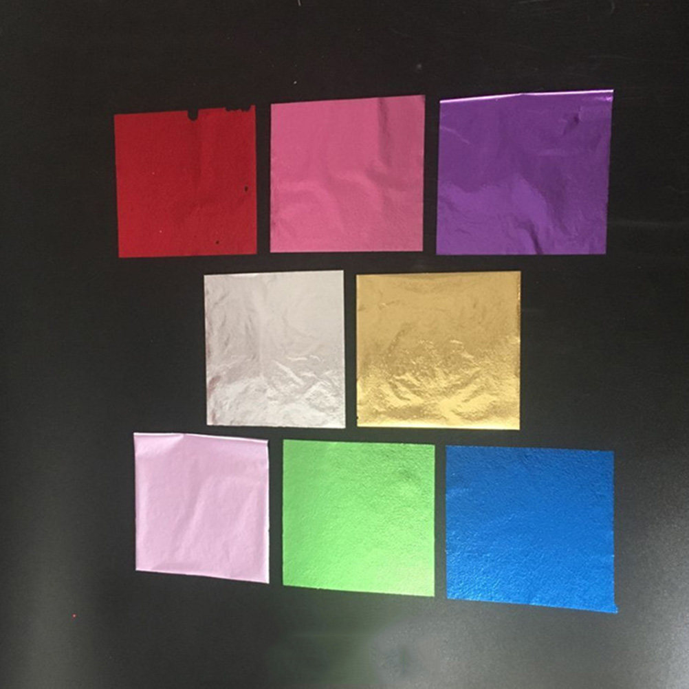 50Pcs 8x8.5cm Gold Leaf Sheets - Art Craft Leaves review and price