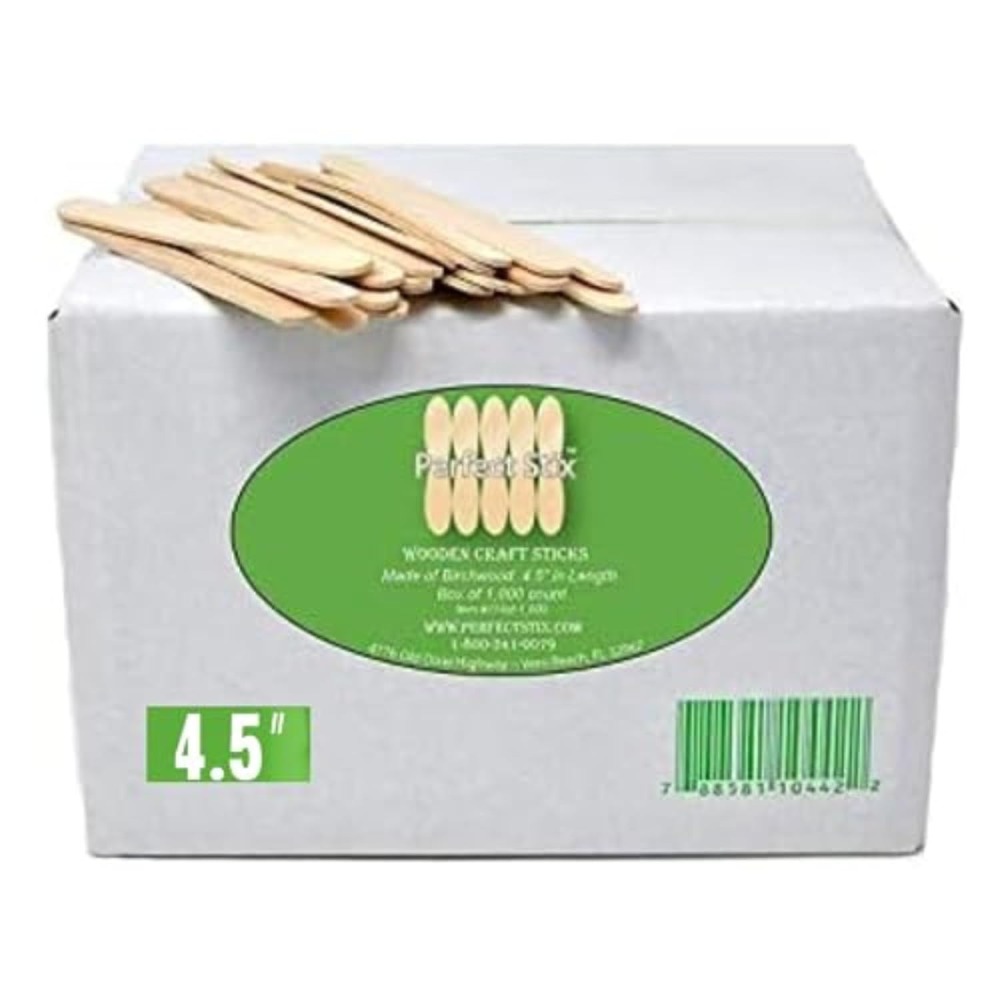 210 Pcs Natural Wood Ice Cream - Art Craft With Ice Cream Stick review and price
