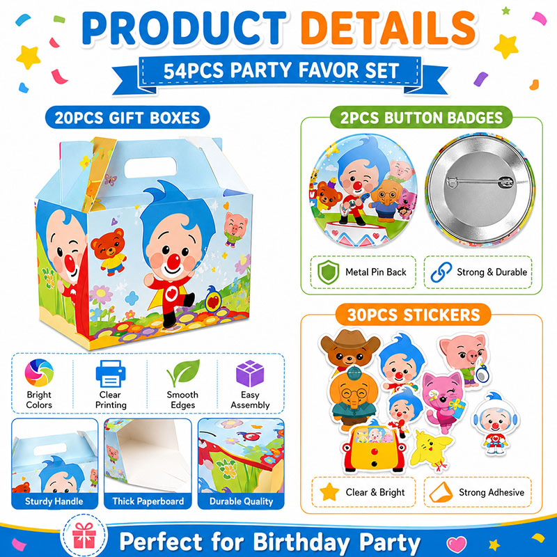 PLIM Cartoon Pattern Paper box - Art Craft Event review and price