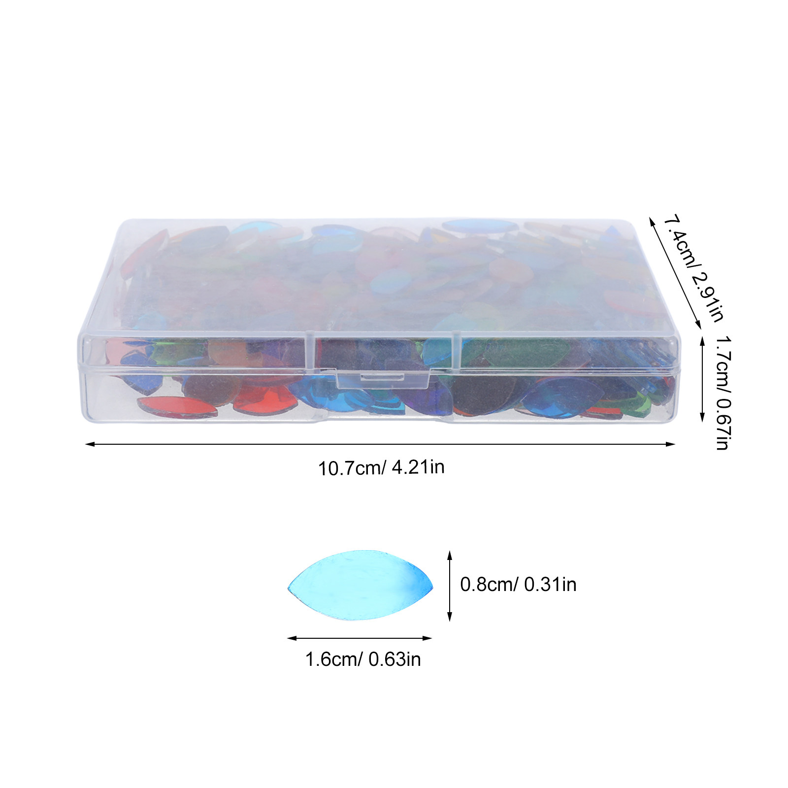 443Pcs Leaf Glass Mosaic Tiles - Art Craft Leaves review and price