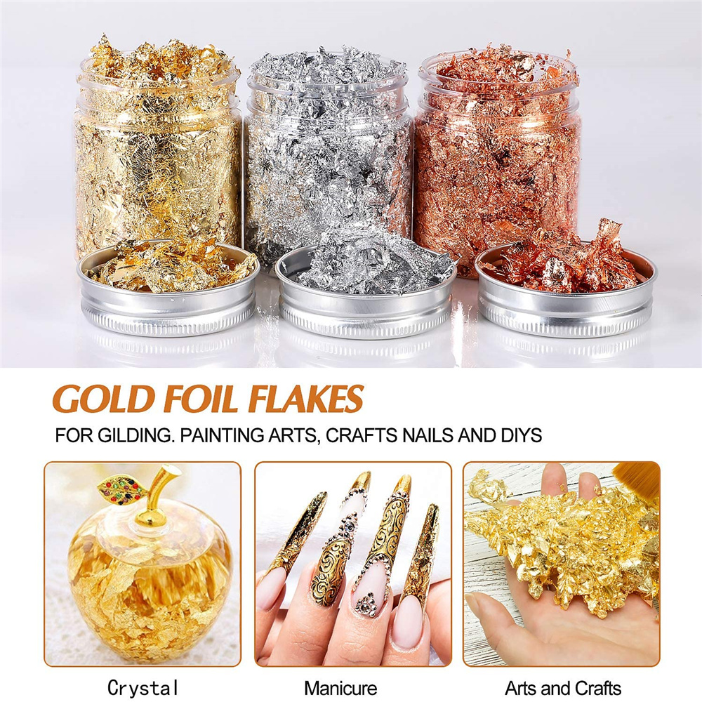 Imitation Rose Gold Silver Cop - Art Craft Leaves review and price