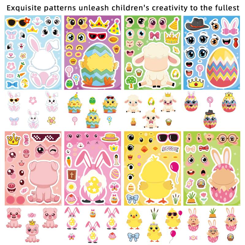 DIY Cartoon Easter Egg Puzzle  - Art Craft Easter review and price