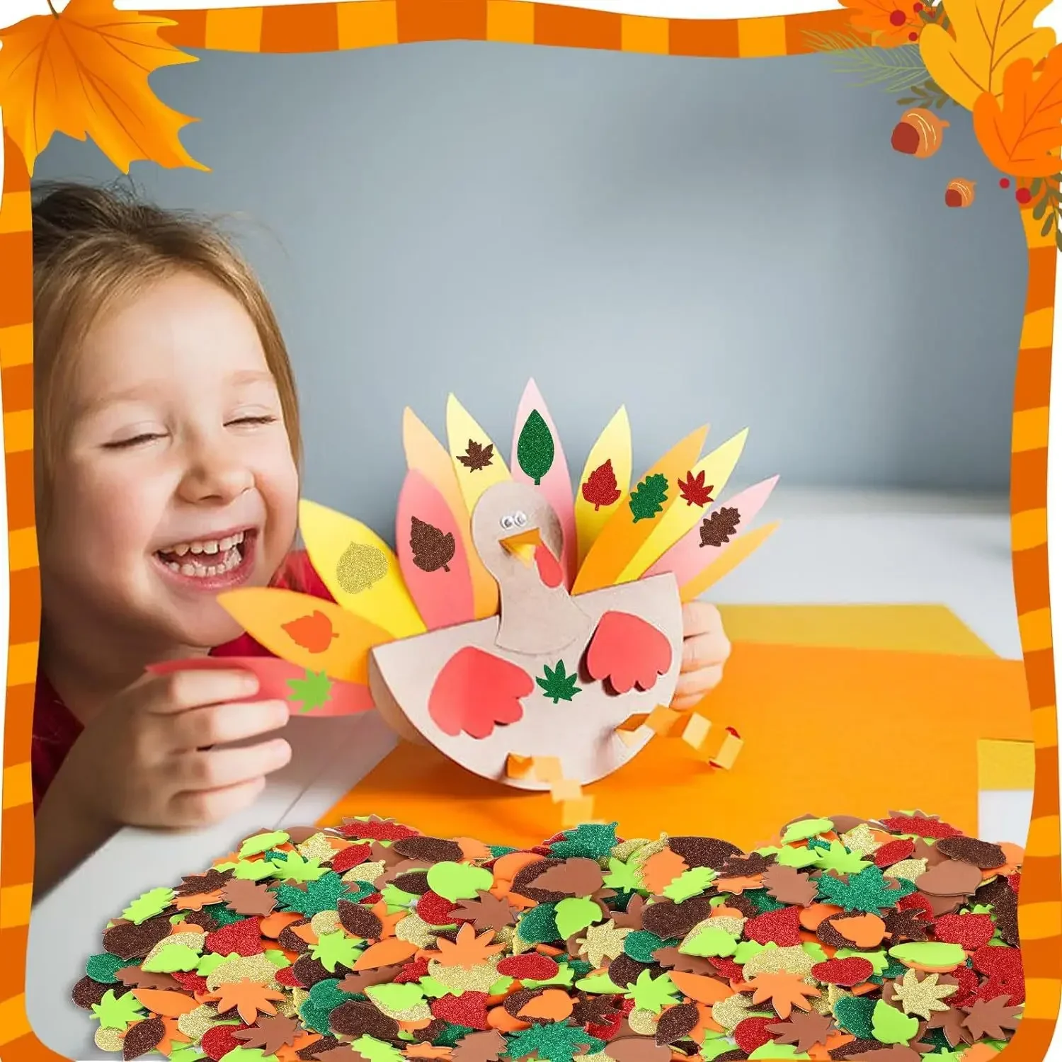 Thanksgiving, Fall Craft Kit F - Art Craft Leaves review and price