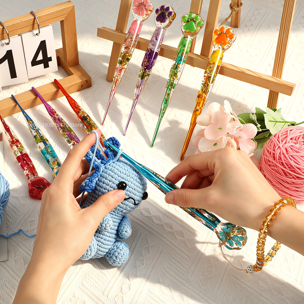 New Drip Glue Crochet Hook Kit - Crochet Hook Set review and price