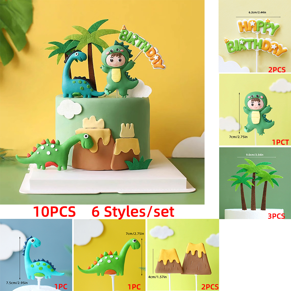 Dinosaur Birthday Cake Topper  - Art Craft Dinosaur review and price