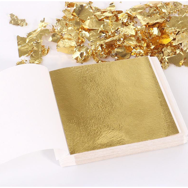 200Pcs Golden Leaf Foil Leaf S - Art Craft Leaves review and price