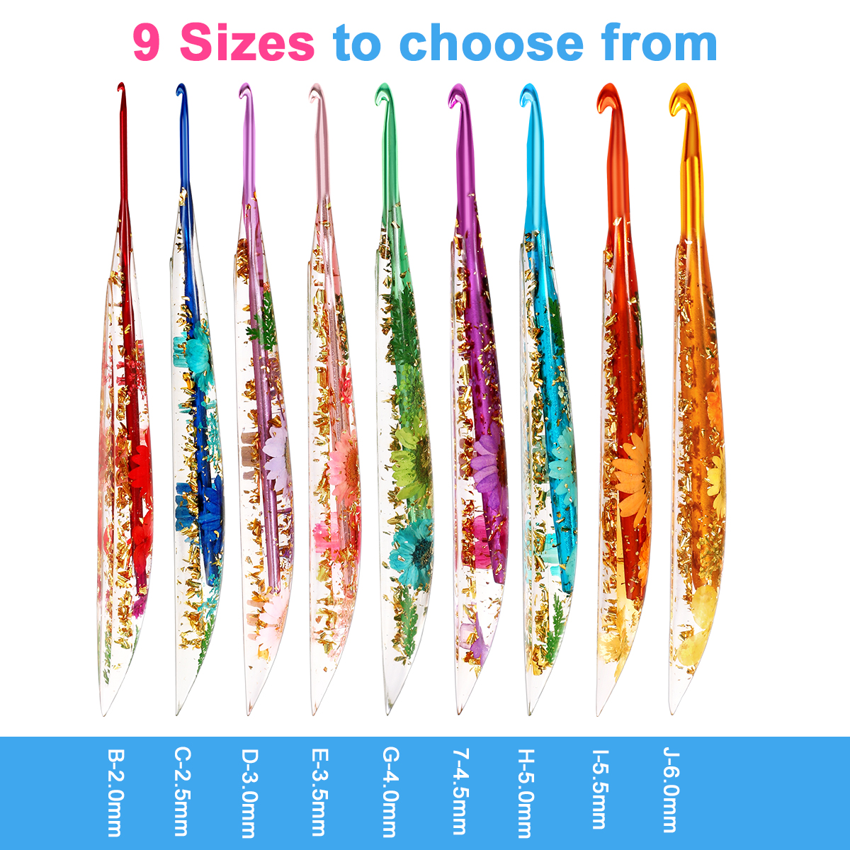 9Pcs/1Pc Hot Selling Epoxy Res - Crochet Hook Set review and price