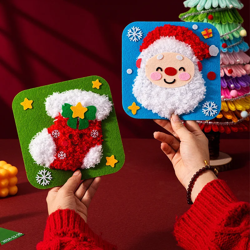 Preschool DIY Felt Art Set Edu - Art Craft Christmas Ideas review and price