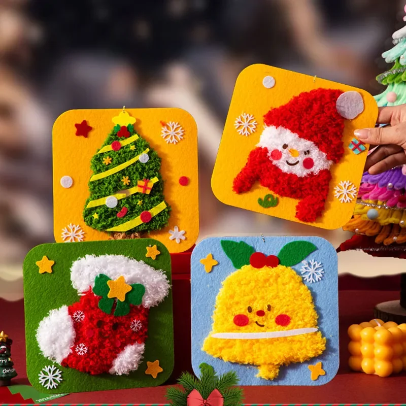 Preschool DIY Felt Art Set Edu - Art Craft Christmas Ideas review and price