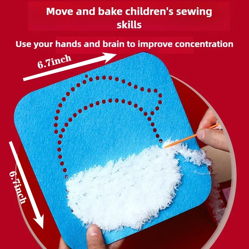 Preschool DIY Felt Art Set Edu - Art Craft Christmas Ideas review and price