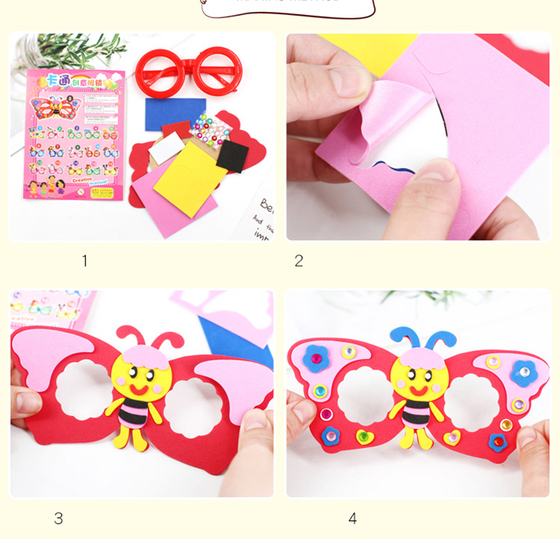 2/6/12 Sets Cartoon EVA Diamon - Art Craft For Toddlers review and price